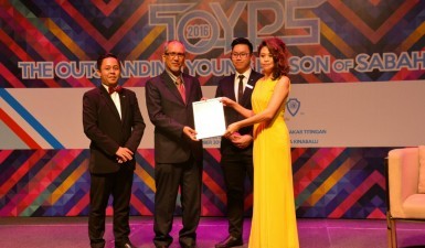 2016 The Outstanding Young Person of Sabah (TOYPS) Award