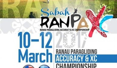 Sabah RANPAXC 2017, Ranau Paragliding Accuracy & XC Championship 2017