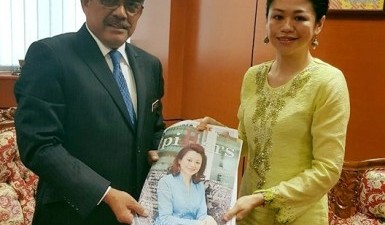 Dr Juliana’s Courtesy Visit To Sabah State Secretary